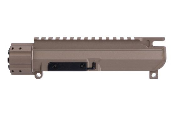 Kodiak Brown EPC-9 Enhanced Threaded Upper Receiver with LRBHO is made of aluminum